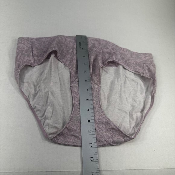 Hanes Women's Size XL 8 Panty Bikini X-Temp Floral Pink New Without Tags - Picture 5 of 6